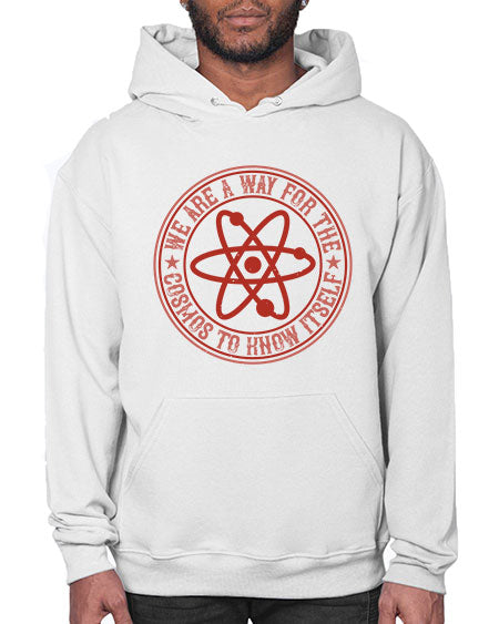 We are a way for the cosmos to know itself 300# - general science- Hoodie
