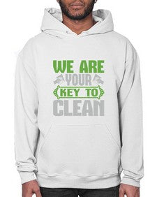 We are your key to clean Style 464# - cleaner- Hoodie