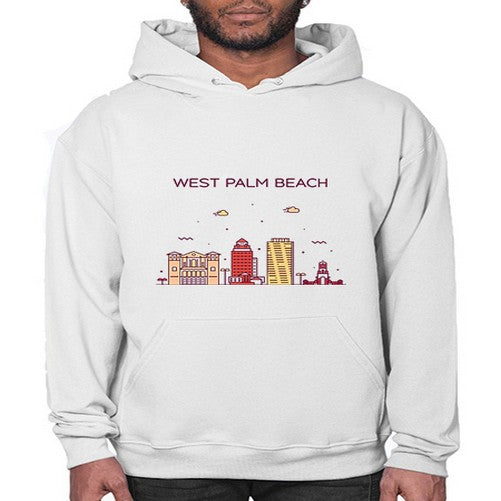 WestPalmBeach 2127# - cities- Hoodie