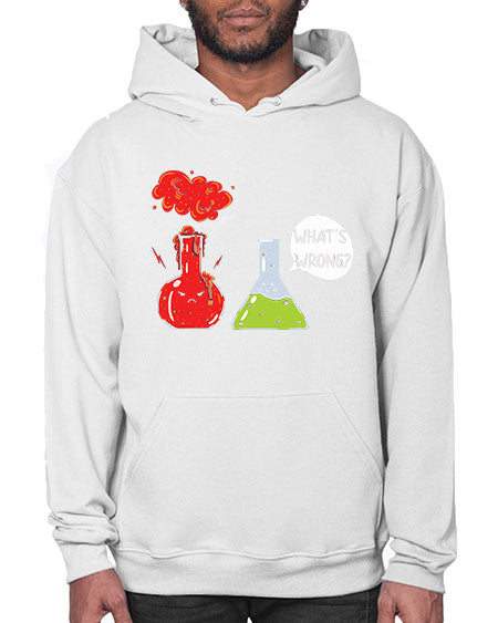 WhatsWrongScienceTshirt 11# - general science- Hoodie