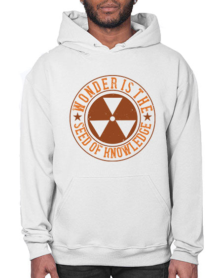 Wonder is the seed of knowledge 296# - general science- Hoodie
