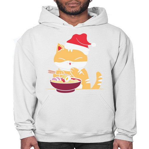 Xmas Kawaii Anime Shiba Inu Eating Ramen 289# - anime- Hoodie