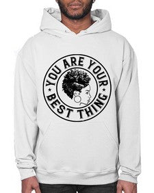 You are your best thing Style 42# - black afro- Hoodie