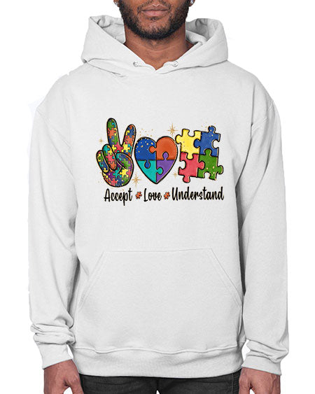 accept love understand 2# - autism- Hoodie