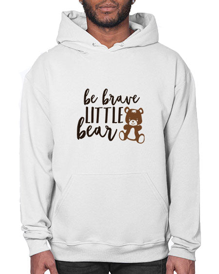 be brave little bear png 29# - bears - animals- Hoodie