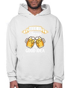 beer is always a good idea 648# - beer- Hoodie