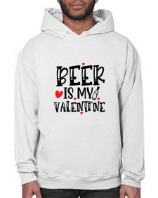 beer is my valentine 651# - beer- Hoodie