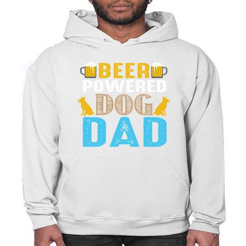 beer power dog dad 55# - dogs- Hoodie