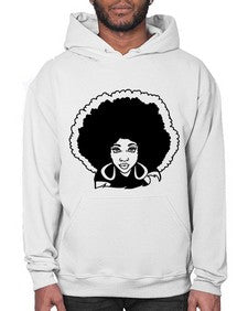 black women - queen 60# - black girls or women- Hoodie