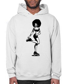 black women - queen 62# - black girls or women- Hoodie