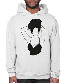 black women - queen 67# - black girls or women- Hoodie