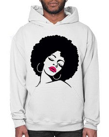 black women - queen 68# - black girls or women- Hoodie