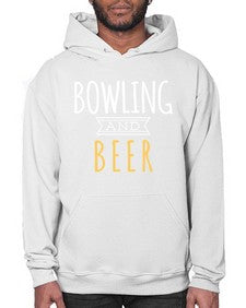 bowling and beer 681# - beer- Hoodie