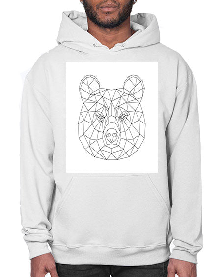 brown bear 79# - bears - animals- Hoodie