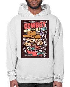 cowboy crunchies 345# - western- Hoodie
