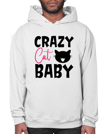 crazy cat baby Style 66# - baby- Hoodie