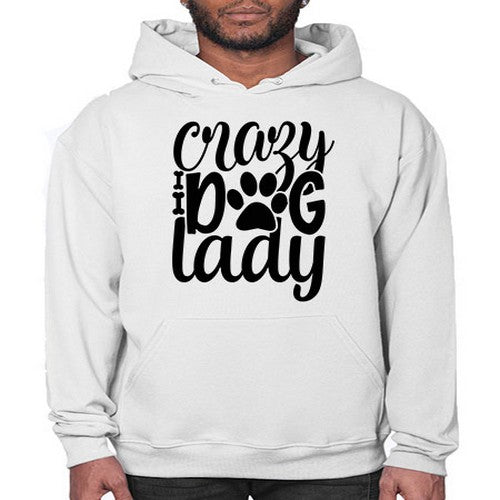 crazy dog lady Style 122# - dogs- Hoodie