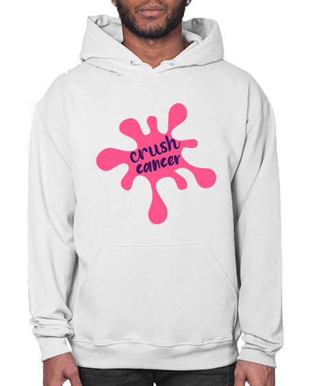 crush cancer Style 18# - breast cancer- Hoodie