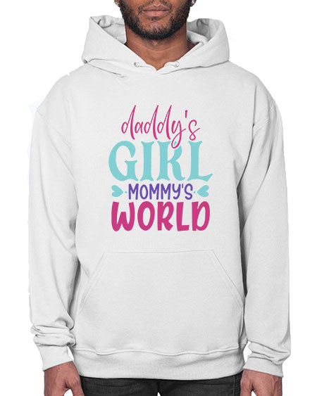 daddys girl mammys world Style 67# - baby- Hoodie