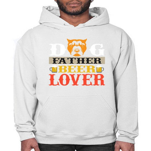 dog father beer lover 76# - dogs- Hoodie