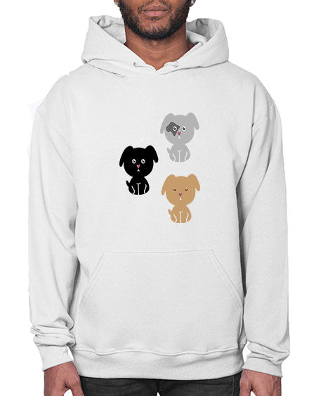 dogs 93# - bears - animals- Hoodie