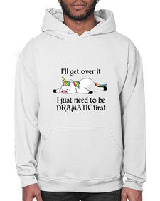 dramatic unicorn 96# - unicorn- Hoodie