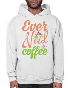 ever unicorn need coffee 125# - unicorn- Hoodie