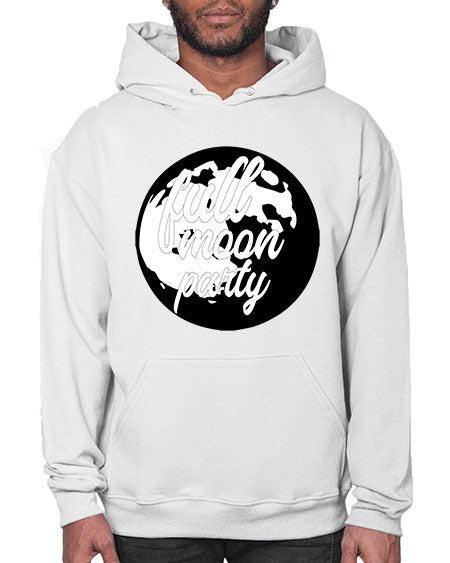 full moon party 7# - moon- Hoodie