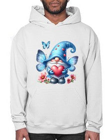 gnome with butterfly 01# - gnome- Hoodie