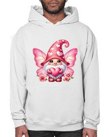 gnome with butterfly 08# - gnome- Hoodie