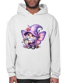 gnome with butterfly 18# - gnome- Hoodie