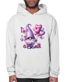 gnome with butterfly 19# - gnome- Hoodie