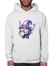 gnome with butterfly 23# - gnome- Hoodie