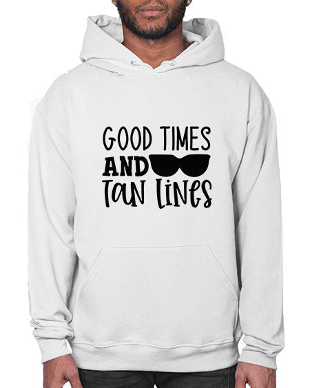 good times and tan lines Style 99# - summer- Hoodie