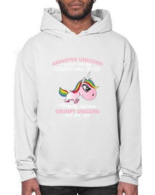 grumpy unicorn 147# - unicorn- Hoodie