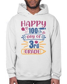 happy th day of third grade 254# - third grade- Hoodie