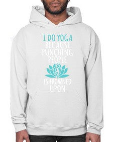 i do yoga  275# - yoga- Hoodie