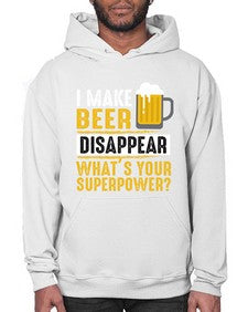 i make beer diaspper whats your super power 236# - beer- Hoodie