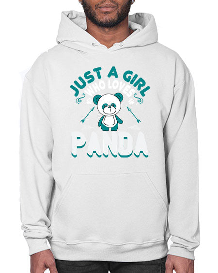 just a girl who loves panda 161# - bears - animals- Hoodie