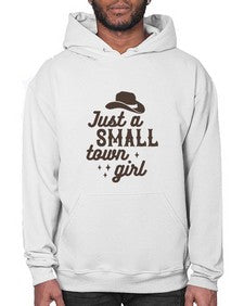 just a small town girl 687# - western- Hoodie