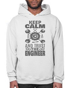 keep calm and trust the engineer 1023# - engineer- Hoodie
