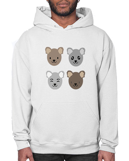 koala bears 167# - bears - animals- Hoodie