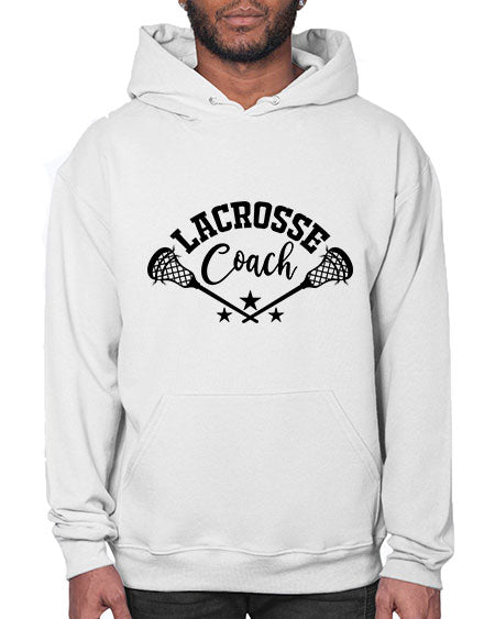 lacrosse coach 7# - lacrosse- Hoodie