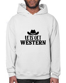 lets get western 723# - western- Hoodie