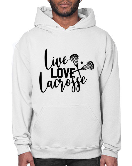 live.love 11# - lacrosse- Hoodie