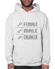 male female engineer 1084# - engineer- Hoodie