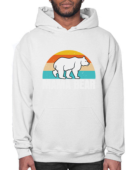 mama bear 177# - bears - animals- Hoodie