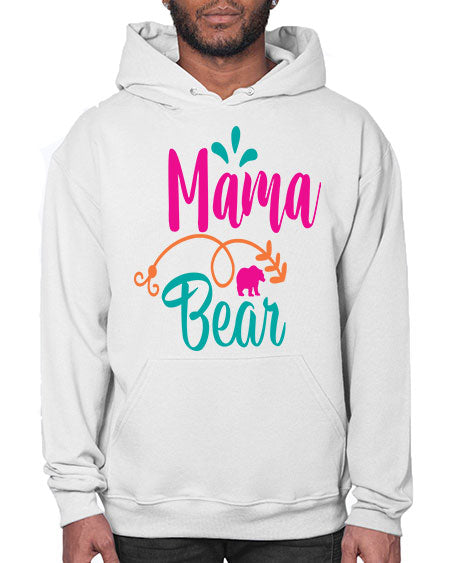 mama bear 183# - bears - animals- Hoodie