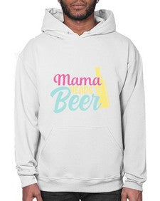 mama heads a beer 324# - beer- Hoodie