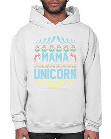 mama unicorn 293# - unicorn- Hoodie